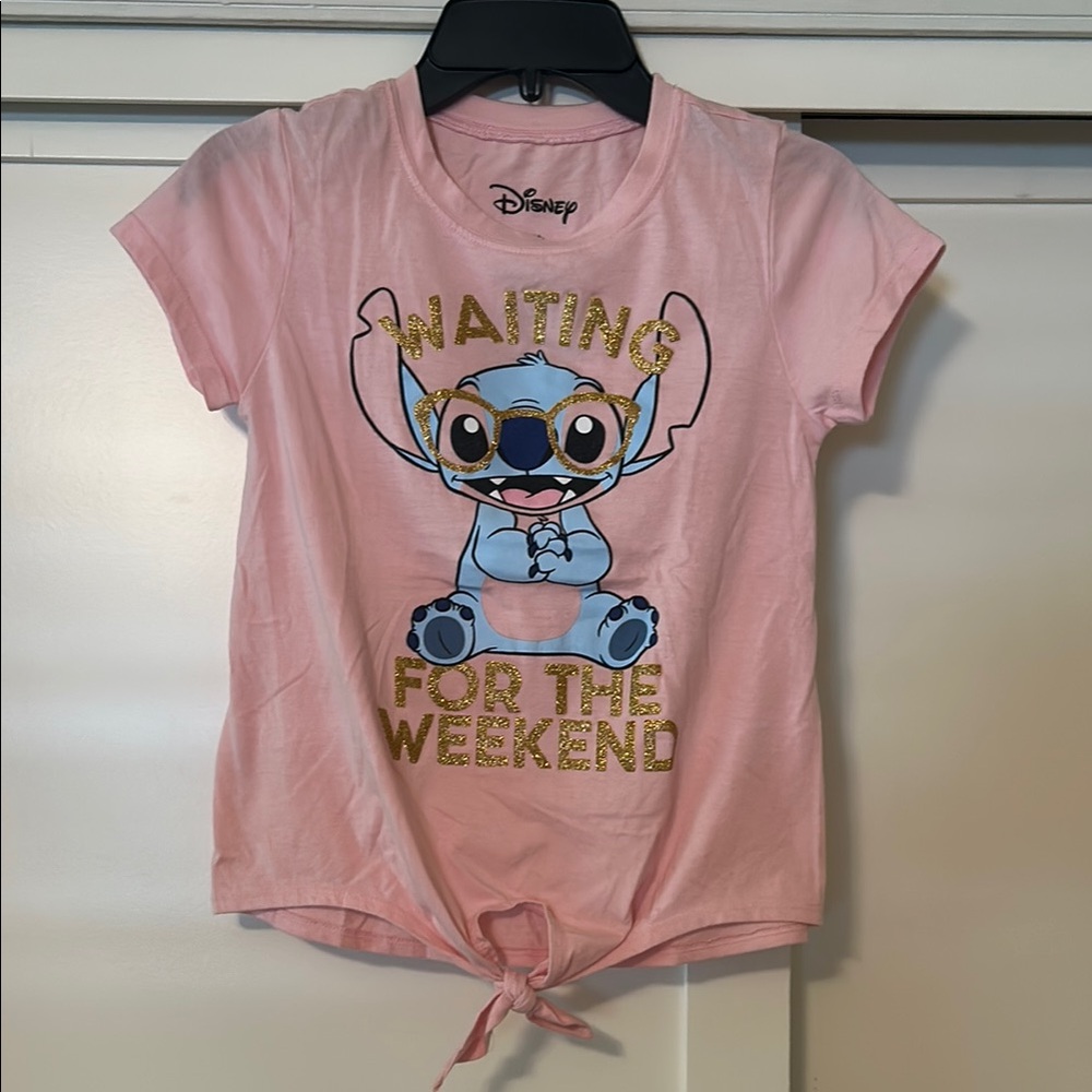 Disney Pink Stitch Weekend Tee